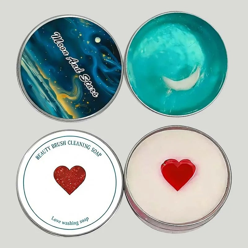💐silicone Makeup Brush Cleaning Pad with Soap
