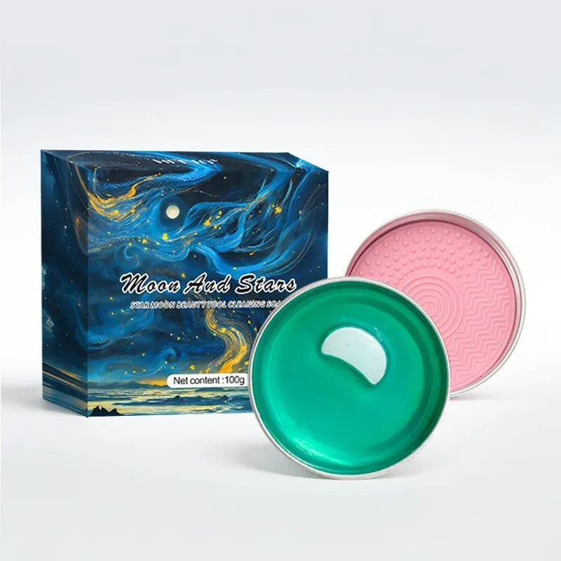 💐silicone Makeup Brush Cleaning Pad with Soap