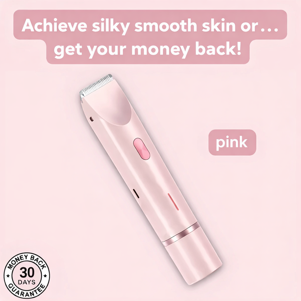 Alcuras™ 2-in-1 women's razor for smooth and well-groomed skin