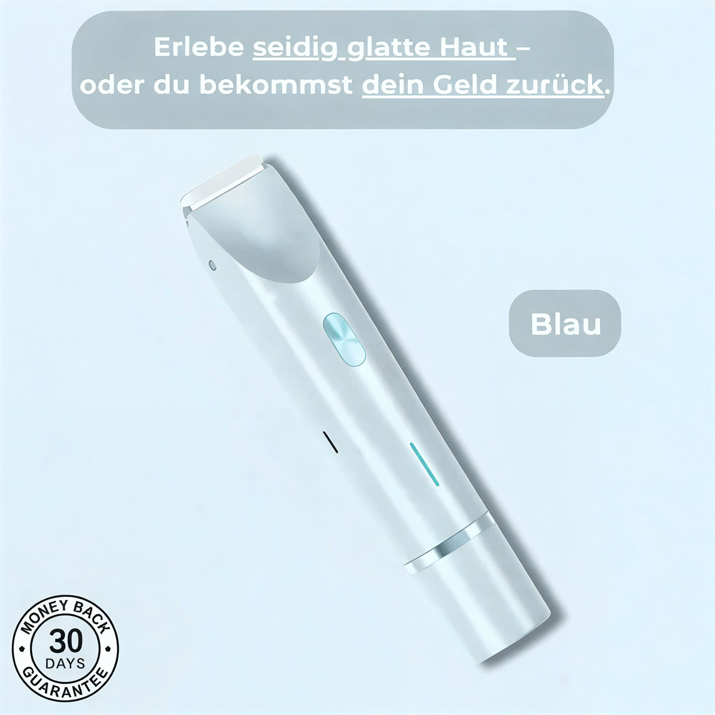 Alcuras™ 2-in-1 women's razor for smooth and well-groomed skin