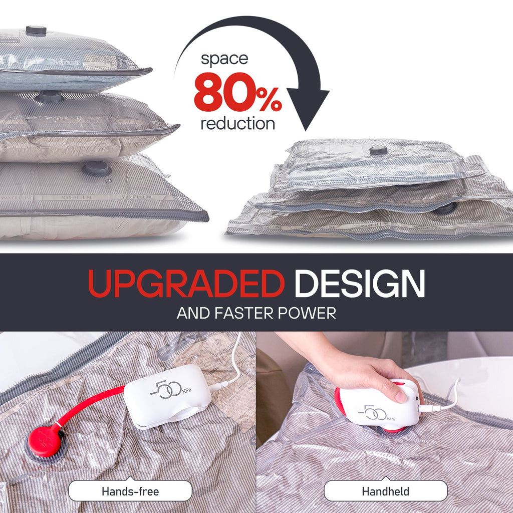 Travel Vacuum Storage Bags Pack