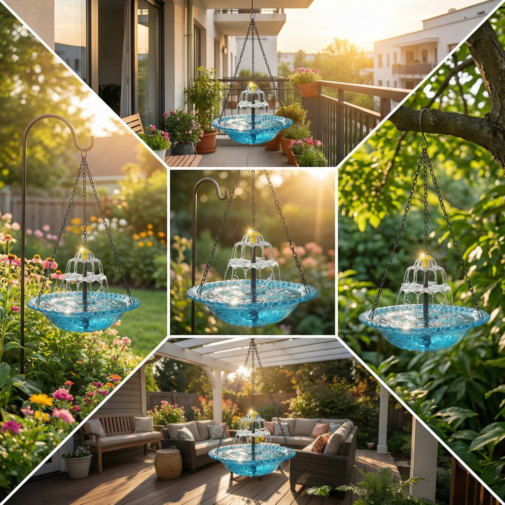 🔥 Last Day 50% OFF — Watch Your Garden Come Alive with Birds, Sunlight & Flowing Water