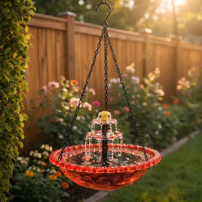 🔥 Last Day 50% OFF — Watch Your Garden Come Alive with Birds, Sunlight & Flowing Water